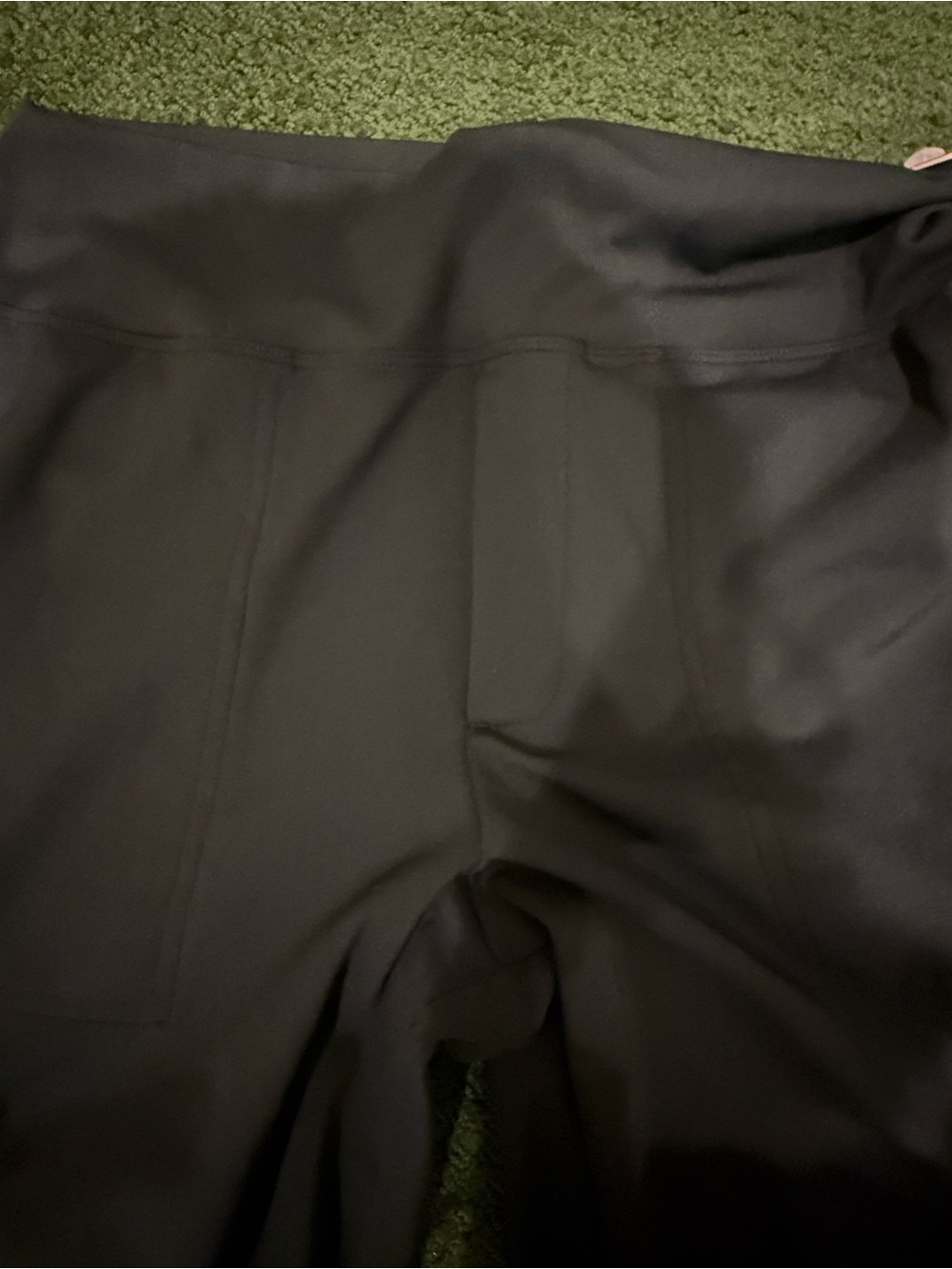 Women's Wide-Leg Black Pull-On Pants - Picture 11 of 12